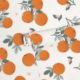 LOUISE - Papel pintado infantil - Motivo naranja