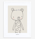 LITTLE FRIENDS - Póster infantil - El osito de peluche