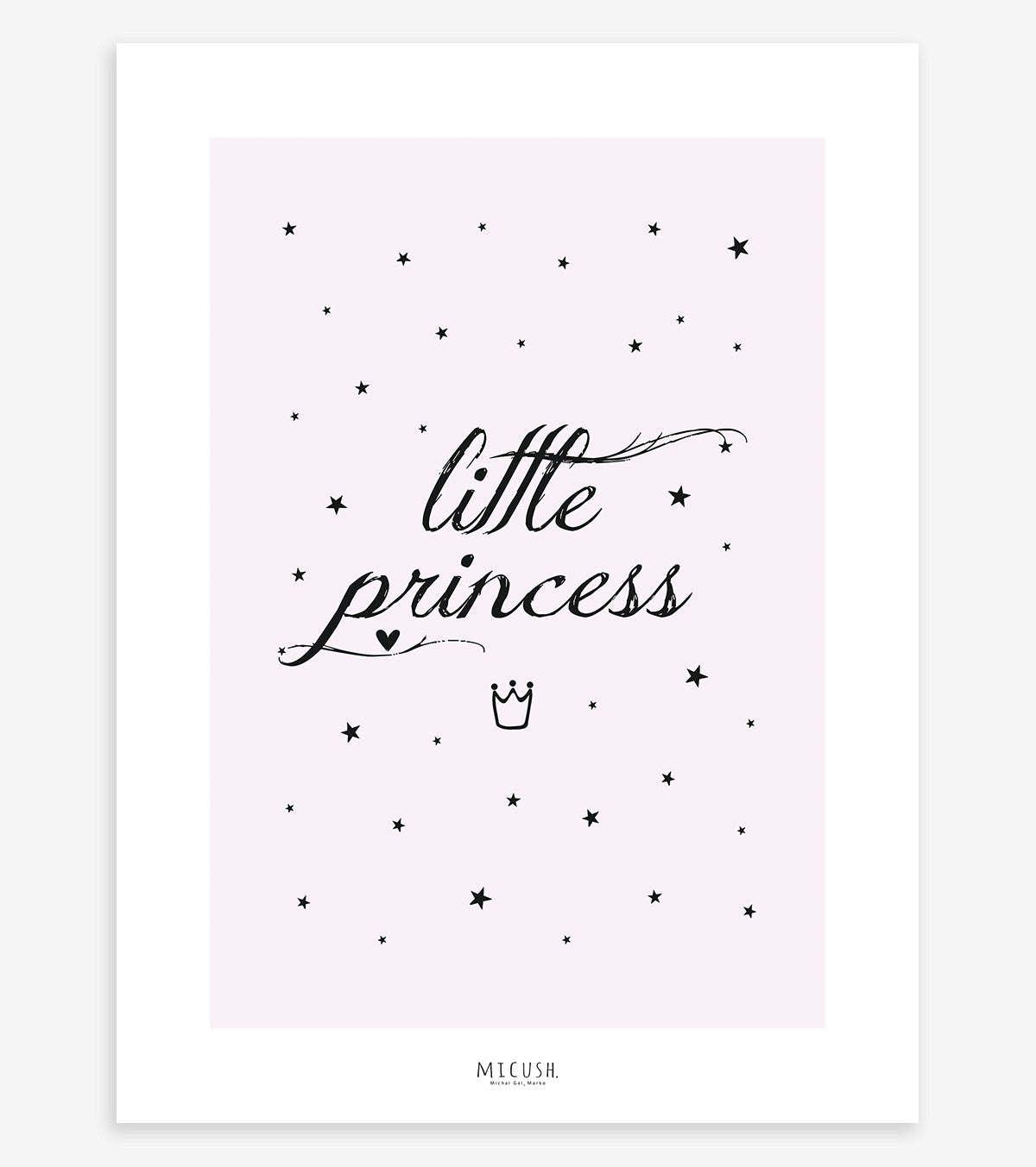 PEQUEÑA PRINCESA - Póster infantil - Pequeña princesa