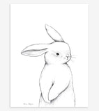 BUNNY - Póster infantil - Cara de conejo