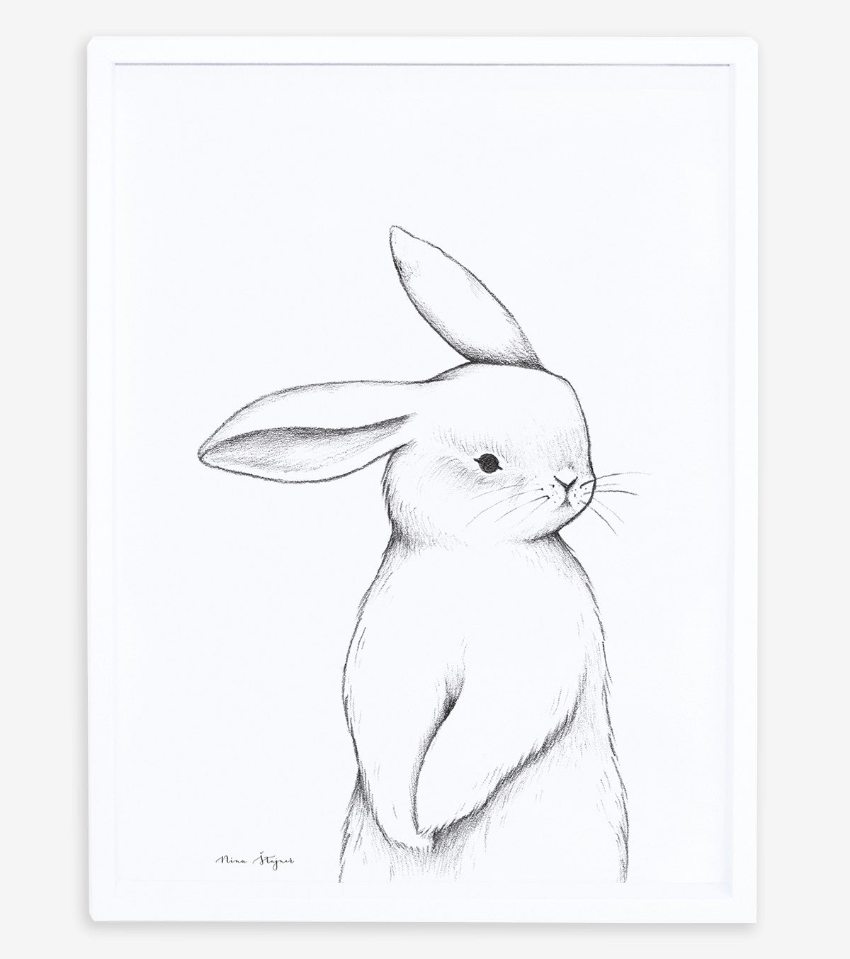 BUNNY - Póster infantil - Cara de conejo