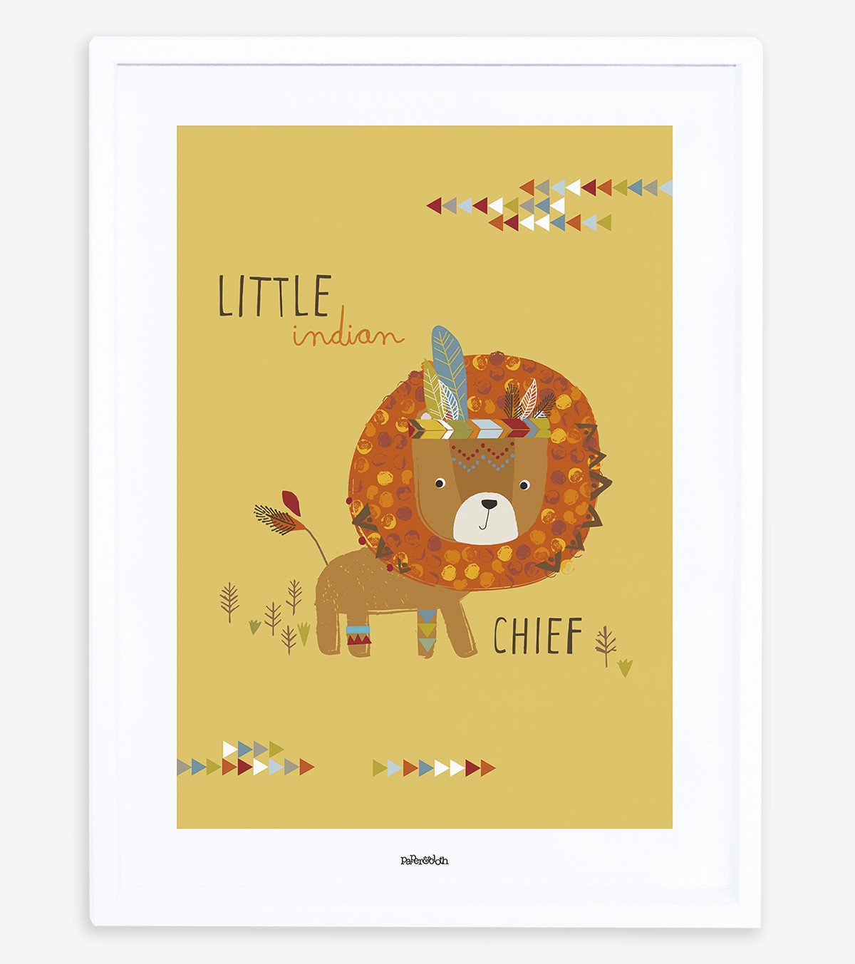 LITTLE INDIANS - Póster infantil - León