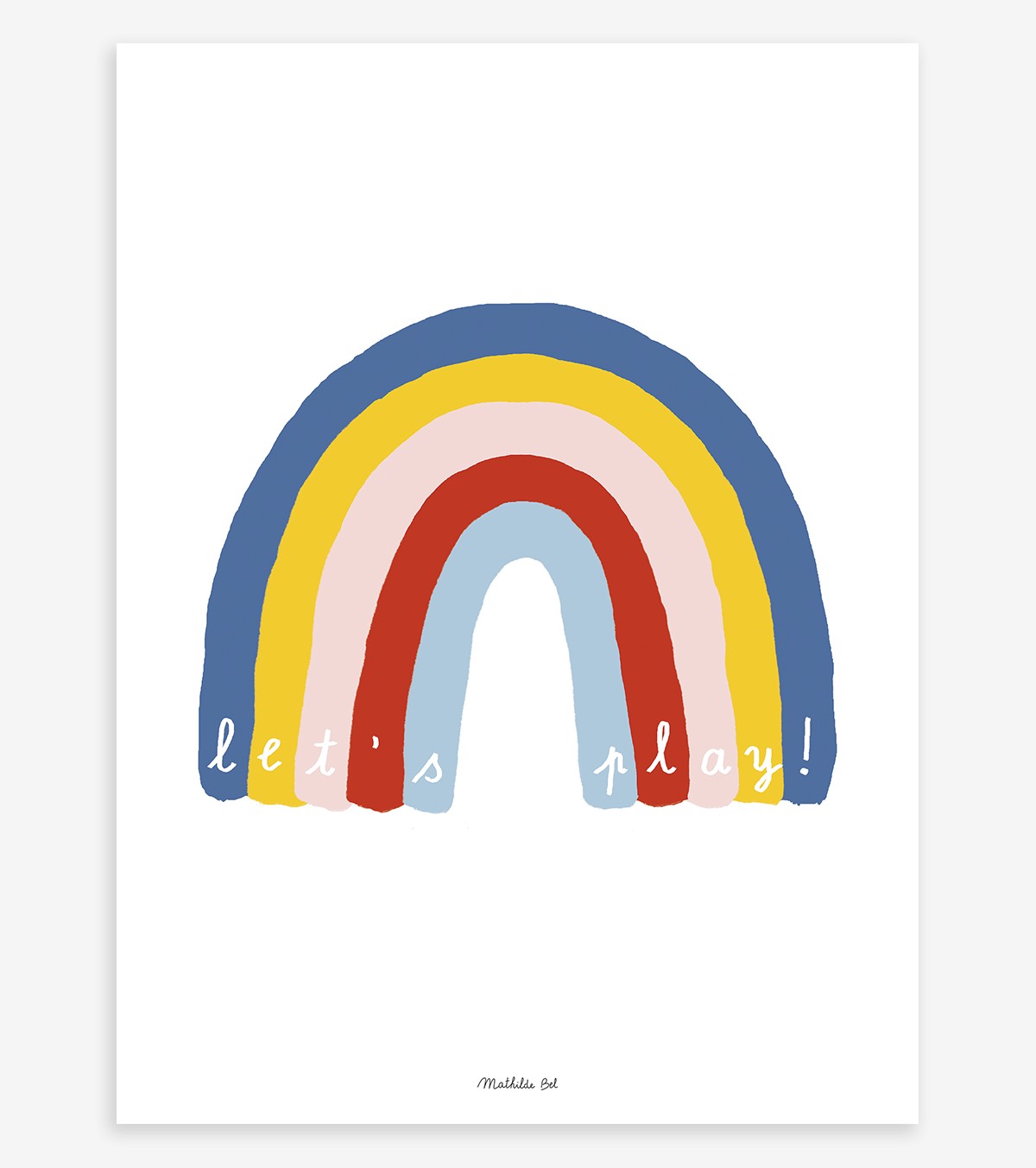 BROOKLYN - Póster infantil - Arco iris