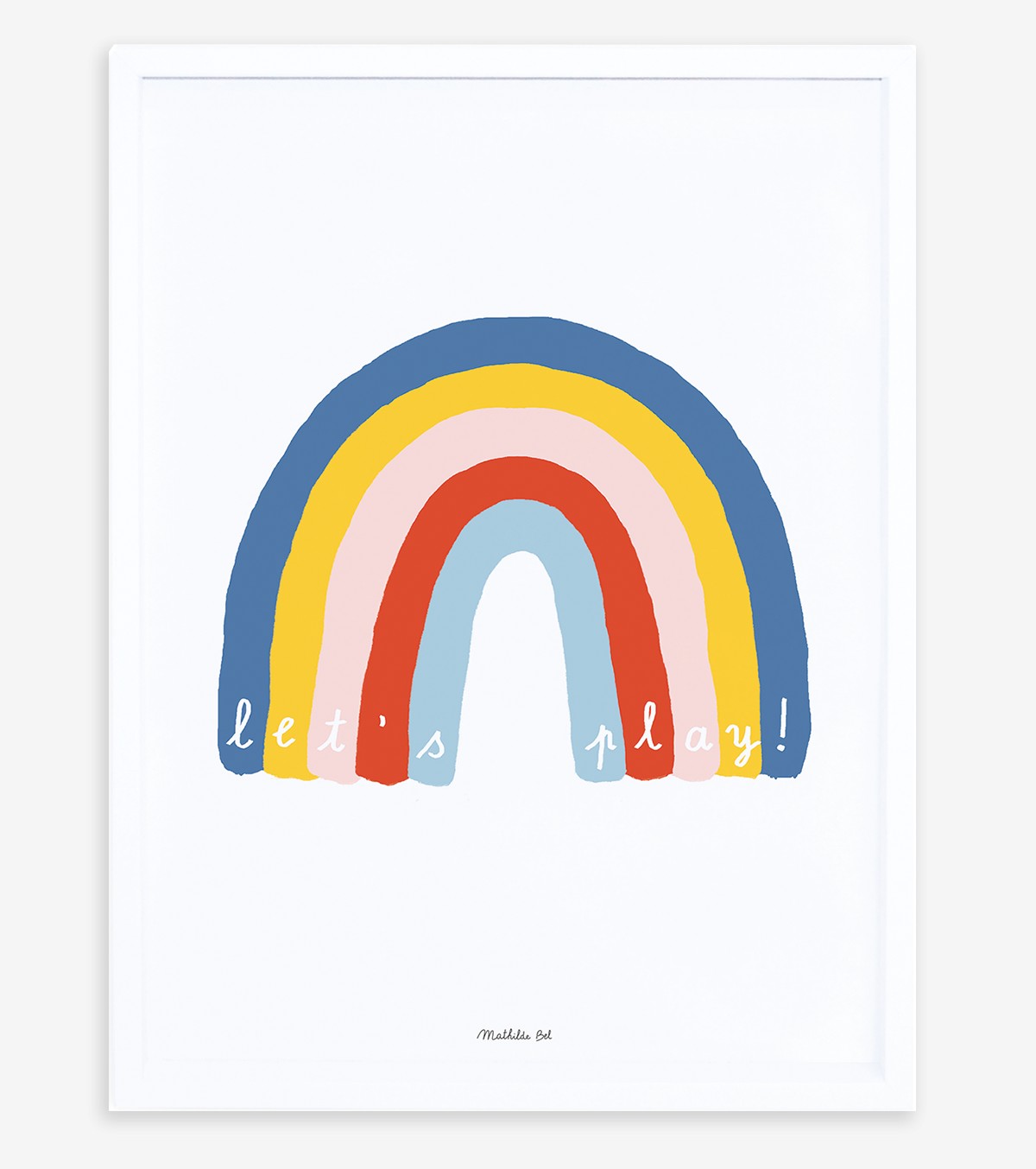 BROOKLYN - Póster infantil - Arco iris