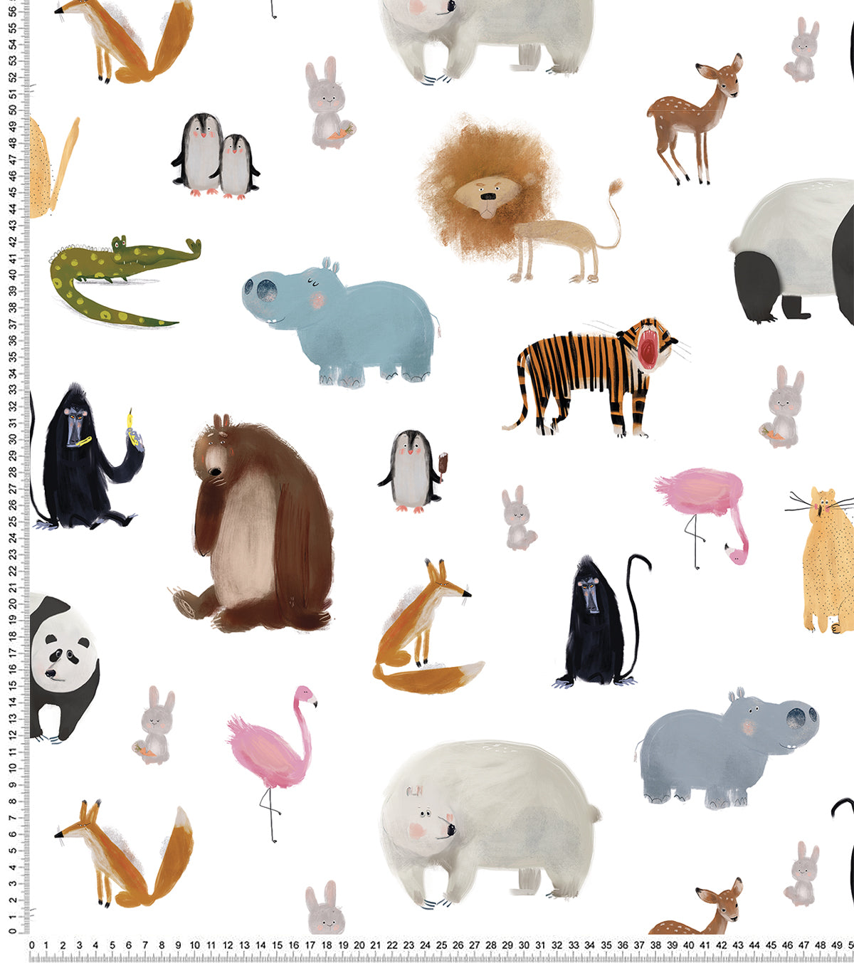 infantil ANIMALIA - Papel pintado - Animales