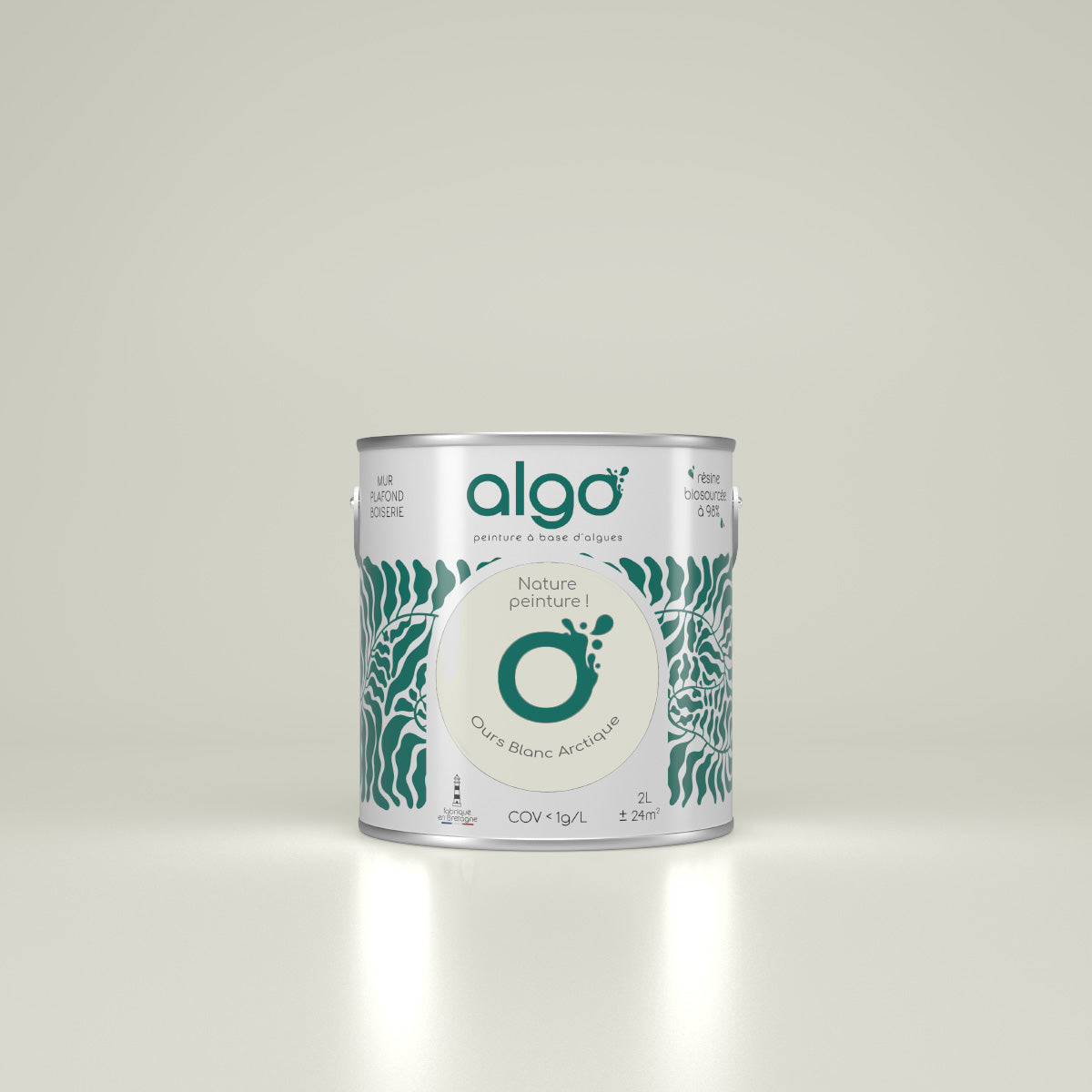 Pintura Algo ecológico - Oso blanco ártico