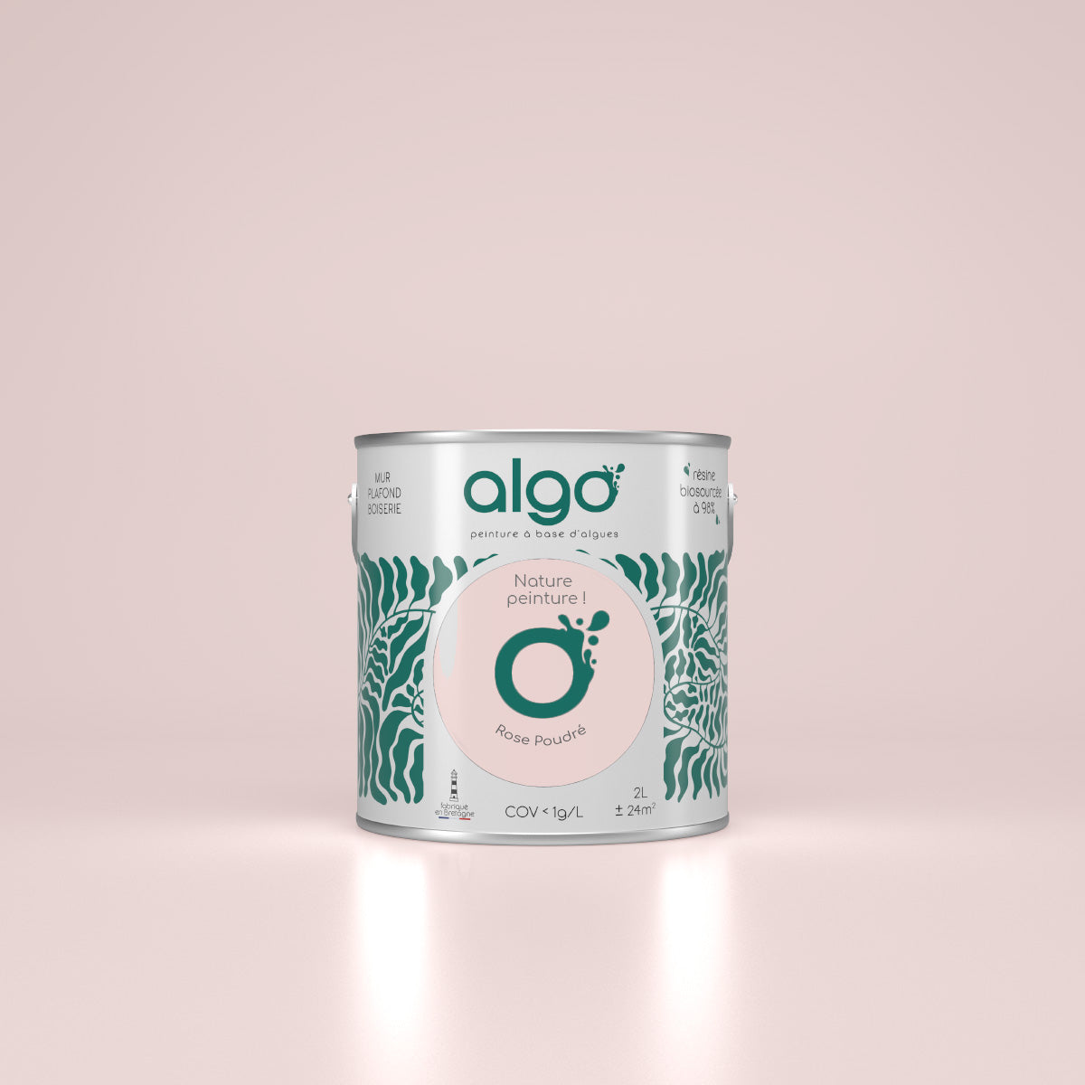 Pintura ecológico Algo - Powder Pink