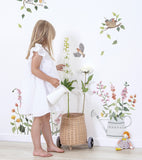 QUEYRAN - Grands Vinilos Infantiles - Flores silvestres