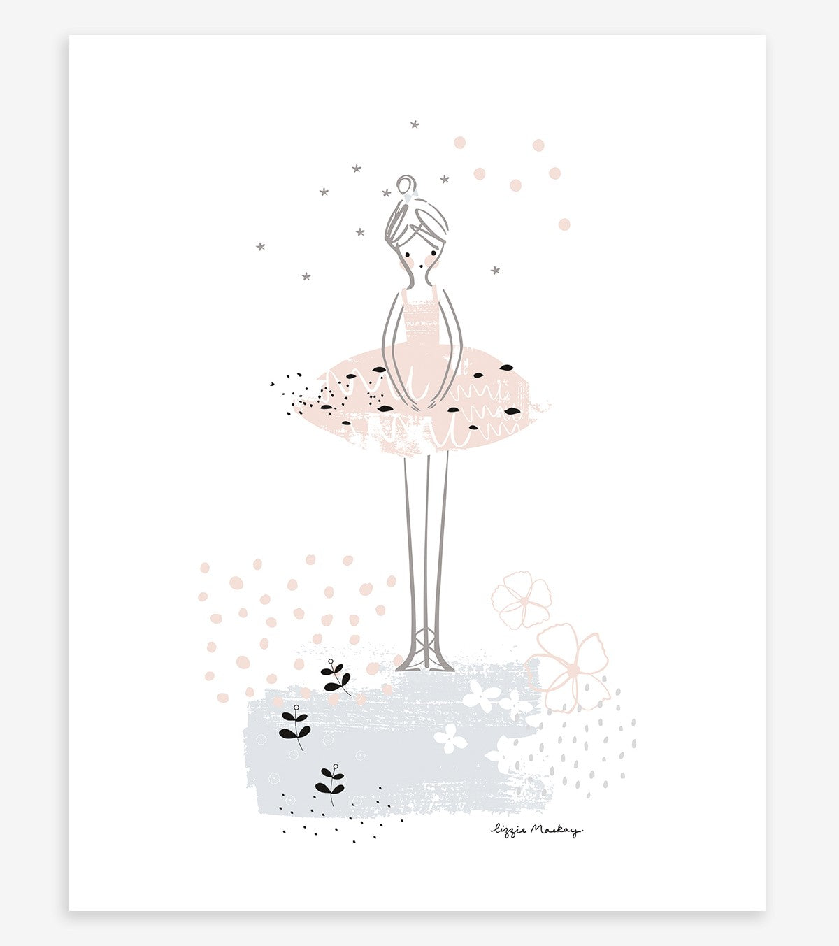 BALLERINA - Póster infantil - Bailarina bailarina