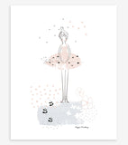 BALLERINA - Póster infantil - Bailarina bailarina