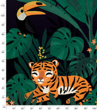 JUNGLE NIGHT - Papel pintado panorámico - Animales de la jungla