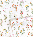 QUEYRAN - Papel pintado infantil - Motivo herbario de flores