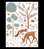 JÖRO - Vinilos Infantiles murales - Ciervos y animales del bosque
