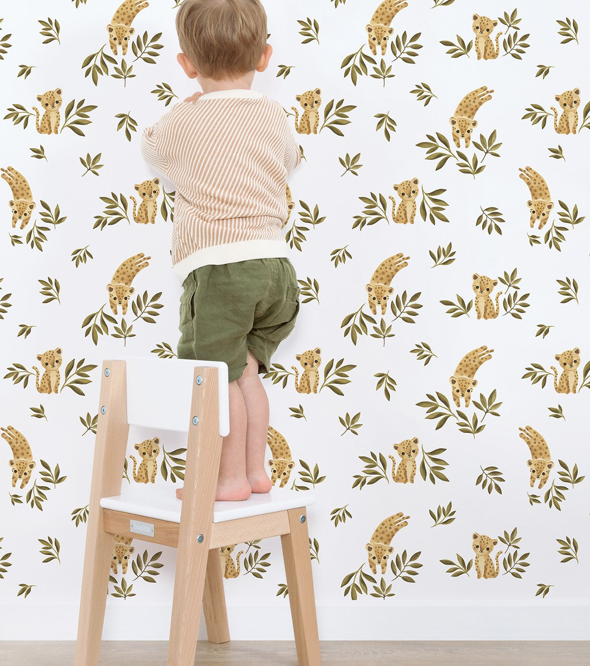 infantil FELIDAE - Papel pintado - Motivo leopardo pequeño (PRODUCTO REEDICIONADO)