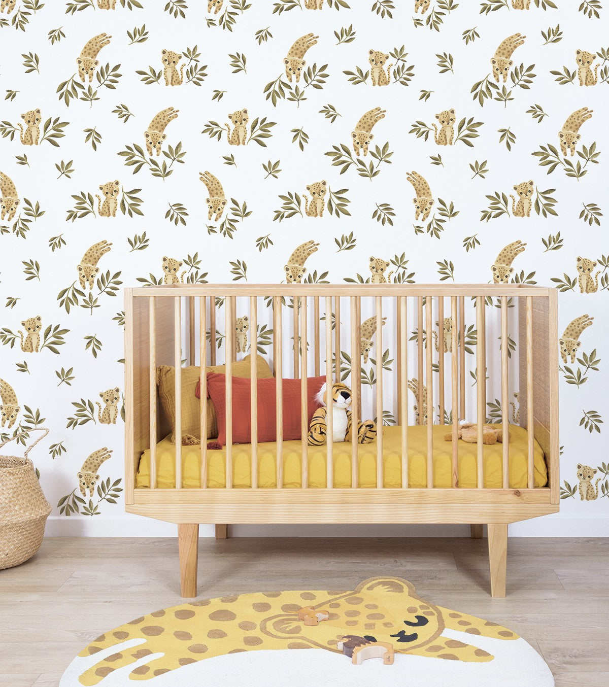 infantil FELIDAE - Papel pintado - Motivo leopardo pequeño (PRODUCTO REEDICIONADO)