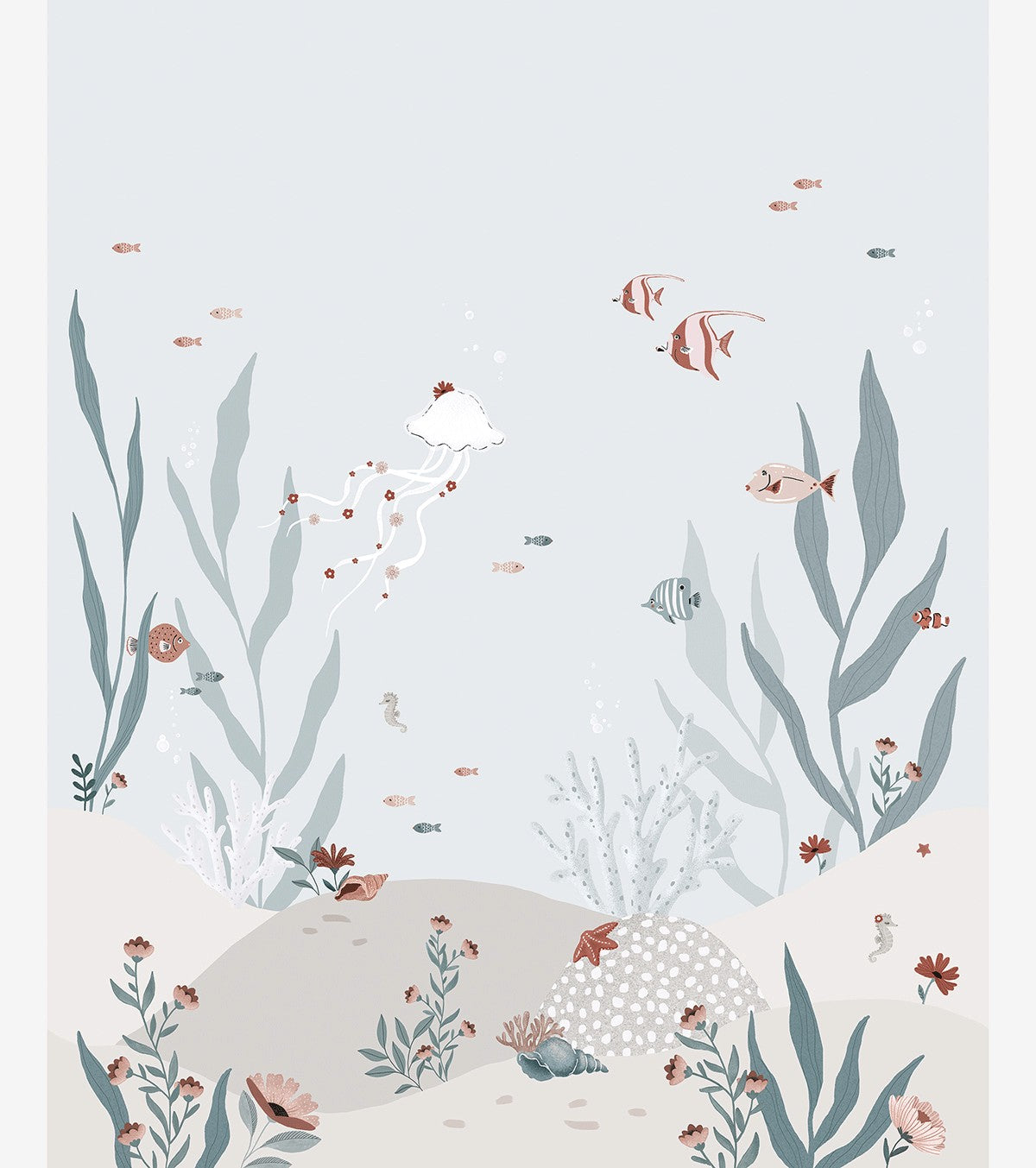 OCEAN FIELD - Papel pintado panorámico - Vie sous marine